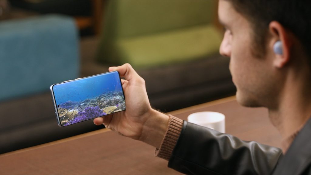 Films kijken op Galaxy S20+